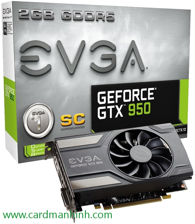 Card màn hình EVGA GeForce GTX 950 Low Power