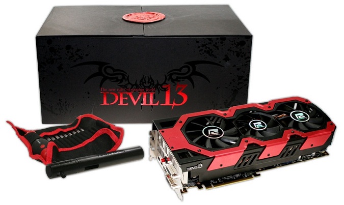 Card màn hình PowerColor AMD Radeon HD 7990 Devil13